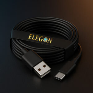 Black 1 meter USB-A to USB-C cable price