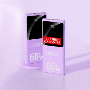 Soft Purple Ultra Slim Power Bank 10